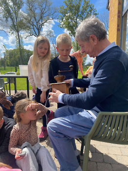 Aapjes op de boerderij