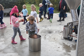 Naar de appelboerderij Hof 't klokhuis