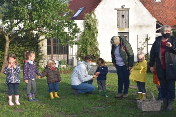 Naar de appelboerderij Hof 't klokhuis