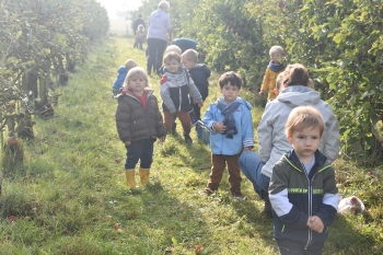 Naar de appelboerderij Hof 't klokhuis