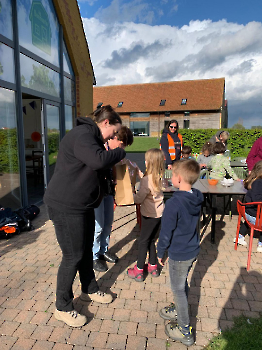 Samen op de boerderij